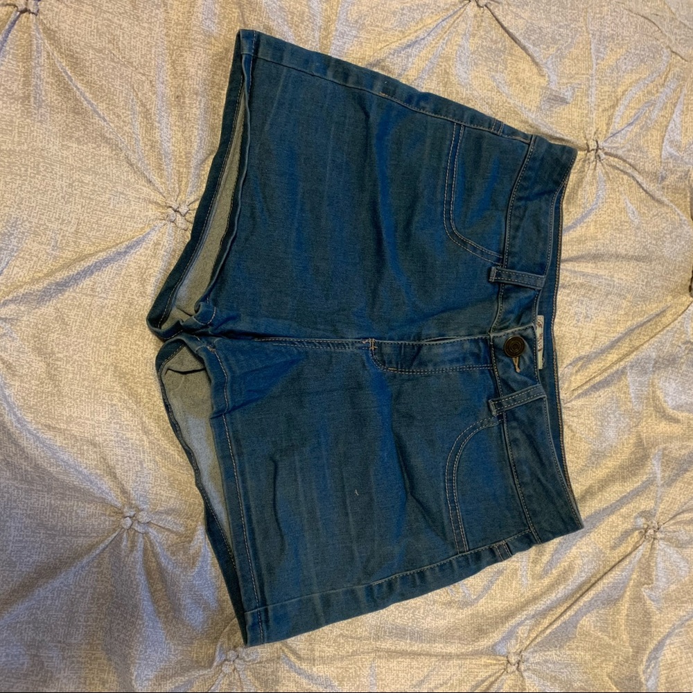 Blue Wash Denim Shorts sz 7